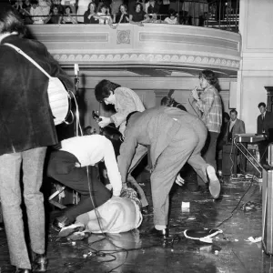 Rolling Stones: 7th October 1965 an hysterical fan halted the show at Newcastle City Hall Rolling Stones: 7th October 1965 an hysterical fan halted the show at Newcastle City Hall