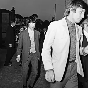 Rolling Stones arriving at the Belle Vue theatre were they will be performing