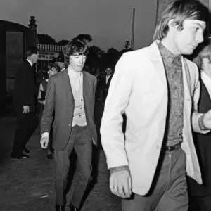 Rolling Stones arriving at the Belle Vue theatre were they will be performing Rolling Stones arriving at the Belle Vue theatre were they will be performing