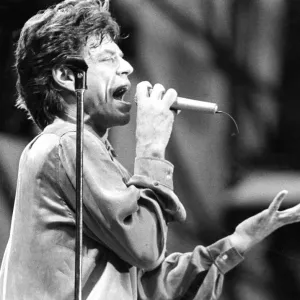 Rolling Stones - Cardiff - 17th July 1990 - Cardiff Arms Park - Mick Jagger
