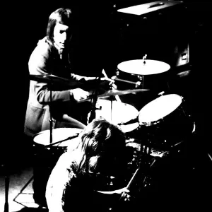 Rolling Stones: Charlie Watts & Mick Taylor in concert at the Newcastle City Hall 4th
