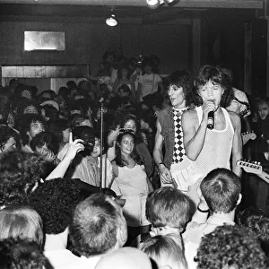 Rolling Stones Concert at the 100 club. 1st June 1982