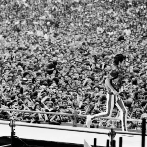 La tournée européenne des Rolling Stones 1982. Stade de Wembley La tournée européenne des Rolling Stones 1982. Stade de Wembley
