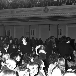 Rolling Stones: fans during the first night of the band