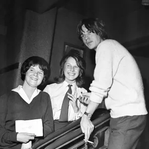 The Rolling Stones: two fans meet Mick Jagger at the ABC Cinema Chester while on tour The Rolling Stones: two fans meet Mick Jagger at the ABC Cinema Chester while on tour