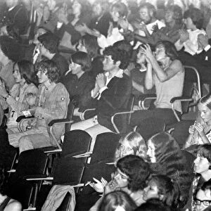 Rolling Stones fans at a September 1973 concert, possibly Wembley