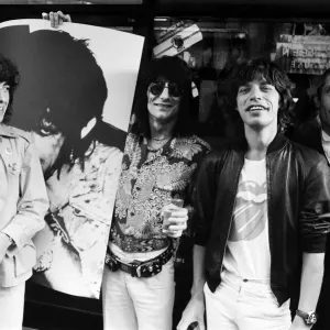 The Rolling Stones without Keith Richard launched their new record The Rolling Stones without Keith Richard launched their new record
