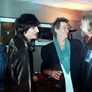 Rolling Stones: Former manager Andrew Loog Oldham talking to Keith Richards