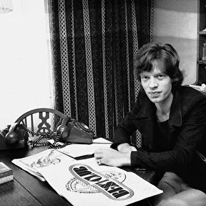 Rolling Stones: Mick Jagger. After holidaying in Indonesia Mick met with others to