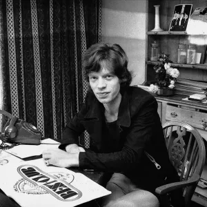 Rolling Stones: Mick Jagger. After holidaying in Indonesia Mick met with others to Rolling Stones: Mick Jagger. After holidaying in Indonesia Mick met with others to