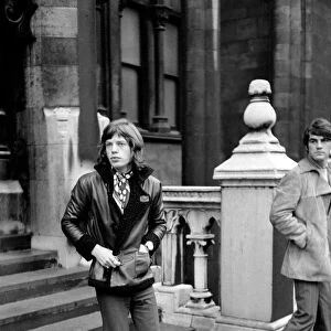 Rolling Stones: Mick Jagger at the law courts to hear the appeal Brian Jones