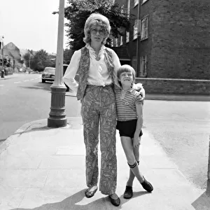 Rolling Stones: Pat Andrews with her and Brian Joness son, Mark in July 1969