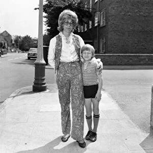 Rolling Stones: Pat Andrews with her and Brian Joness son Mark in July 1969