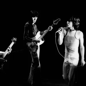 The Rolling Stones perform in concert during the first night of the band The Rolling Stones perform in concert during the first night of the band