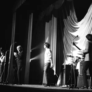 The Rolling Stones performing at the ABC Cinema Chester while on tour with Inez & Charlie The Rolling Stones performing at the ABC Cinema Chester while on tour with Inez & Charlie