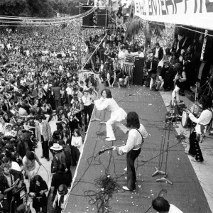 Rolling Stones Live in Hyde Park Print - 5th July 1969