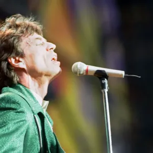 The Rolling Stones performing at Wembley Stadium, London, England. 4th July 1990 The Rolling Stones performing at Wembley Stadium, London, England. 4th July 1990