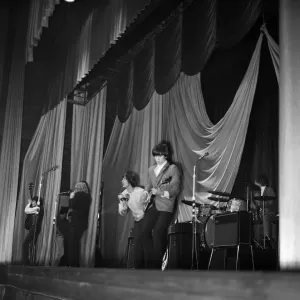 The Rolling Stones pop group performing heir show at the ABC Theatre in Chester The Rolling Stones pop group performing heir show at the ABC Theatre in Chester