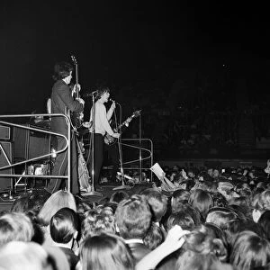Rolling Stones pop group performing at the The Ready Steady Go Mod Ball Show