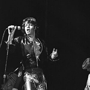Rolling Stones on stage in concert at Earls Court. (Picture