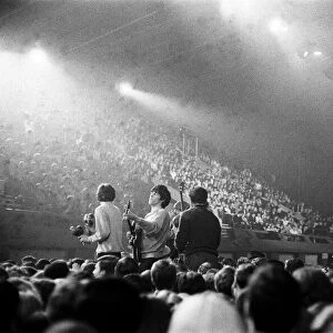 The Rolling Stones on stage at The Ready Steady Go Mod Ball Show. 8th April 1964