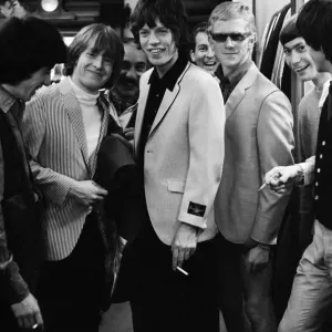The Rolling Stones were taken shopping by their manager, Andrew Loog Oldam