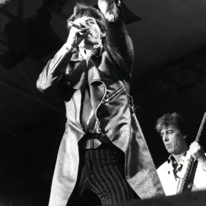 Rolling Stones - Wembley - 4th July 1990 - Mick Jagger - WME Copyright Image - Pictures