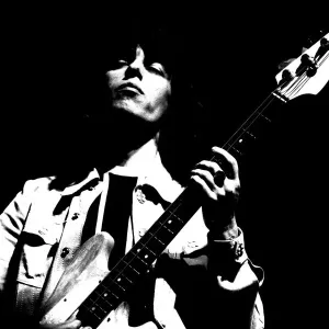Rolling Stones: Bill Wyman during the first night of the band