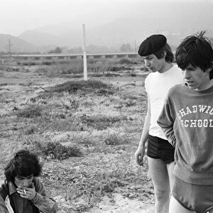 The Rolling Stones. Bill Wyman, Keith Richards, Charlie Watts