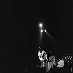 Rolling Stones"on stage of Newcastle City Hall on Thursday 4 / 3 / 1971 for