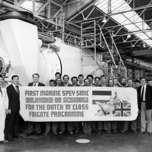 Rolls Royce Ansty Engineering Works Print, March 1987