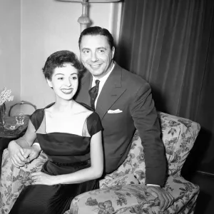 Ronald Waldman and Lana Morris, 31st December 1952 Print