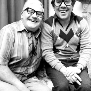 Ronnie Barker and Ronnie Corbett Christmas Show Print 17th December 1980
