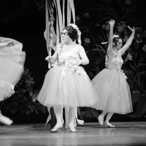 Ronnie Corbett as Ballet Dancer Print, London Palladium 1971 Ronnie Corbett as Ballet Dancer Print, London Palladium 1971