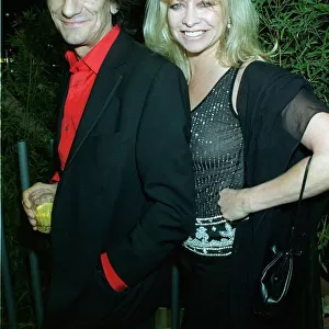 Ronnie Wood and wife Jo Wood at Home nightclub Sept 1999 Ronnie Wood at