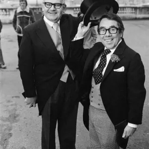 The Two Ronnies Receive Honours Print, 7th February 1978 The Two Ronnies Receive Honours Print, 7th February 1978