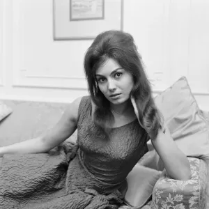 Rosanna Schiaffino, Italian actress, in the UK for a two week stay to learn English Rosanna Schiaffino, Italian actress, in the UK for a two week stay to learn English
