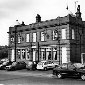 The Rose Inn pub, Wallsend, Tyne and Wear. 28th February 1990