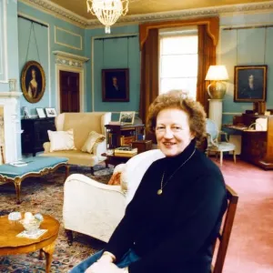 Rosemary Gillett at Ormesby Hall Print, 25th March 1992