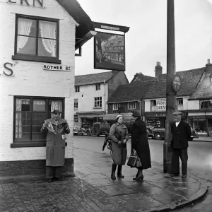 Rother Street Print, Stratford-upon-Avon, April 1954 Rother Street Print, Stratford-upon-Avon, April 1954