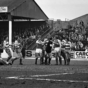Rotherham United 1 v. Queens Park Rangers 0. March 1982 MF06-20-007 Local Caption