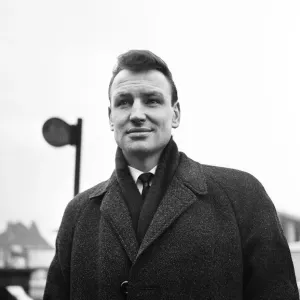 Rotherham United captain Peter Madden. 18th February 1965 Rotherham United captain Peter Madden. 18th February 1965