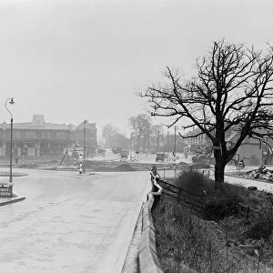 Roundabout Western Avenue, North Hillingdon, Hillingdon circus 1936