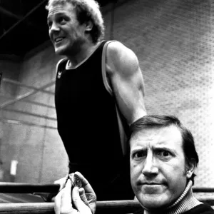 Roy Castle at Gateshead Stadium Print, 9th January 1980 Roy Castle at Gateshead Stadium Print, 9th January 1980