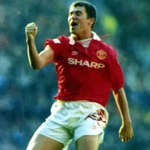Roy Keane Celebratory Print (00317)
