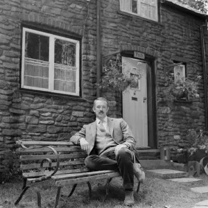 Roy Marsden on the set of The Black Tower'in Norfolk. 25th July 1985 Roy Marsden on the set of The Black Tower'in Norfolk. 25th July 1985