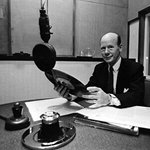 Roy Plomley BBC Radio Presenter of Desert Island Discs Jan 1967 on the 25th