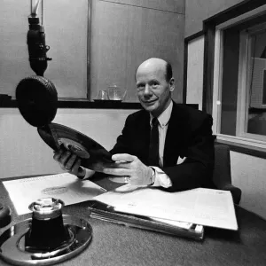 Roy Plomley on 25th Anniversary of Desert Island Discs Print