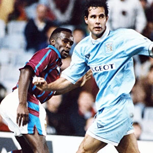 Roy Wegerle pictured during a Coventry City v Aston Villa match