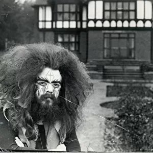 Roy Wood outside his country mansion in Worcestershire. 03 / 01 / 1973